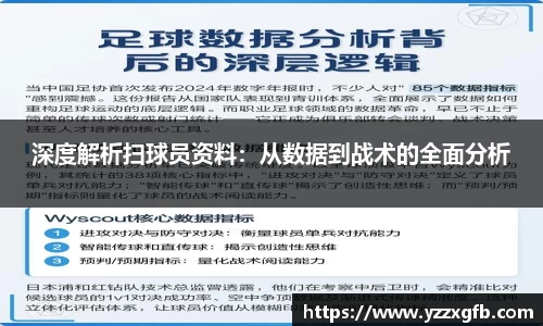 深度解析扫球员资料：从数据到战术的全面分析